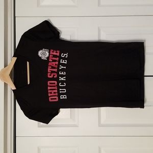 Ohio State V-Neck Tee - Black, Size S